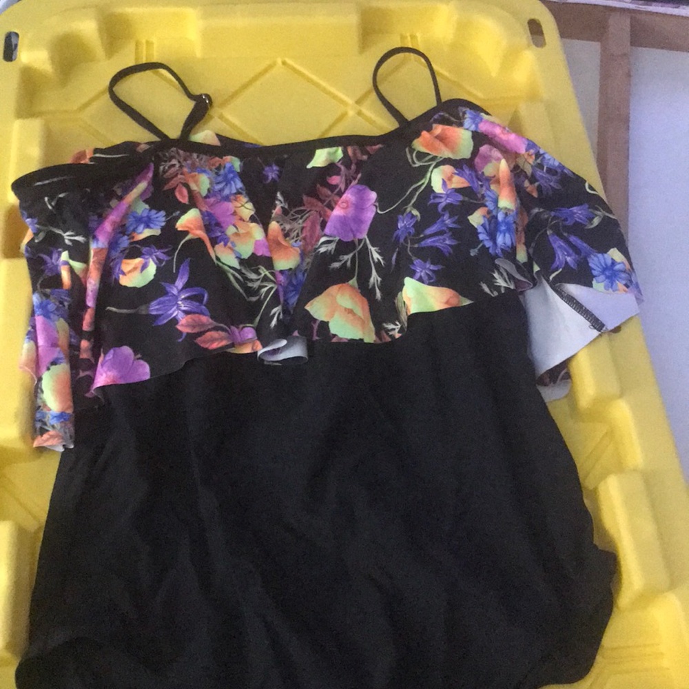 Flower One piece suit